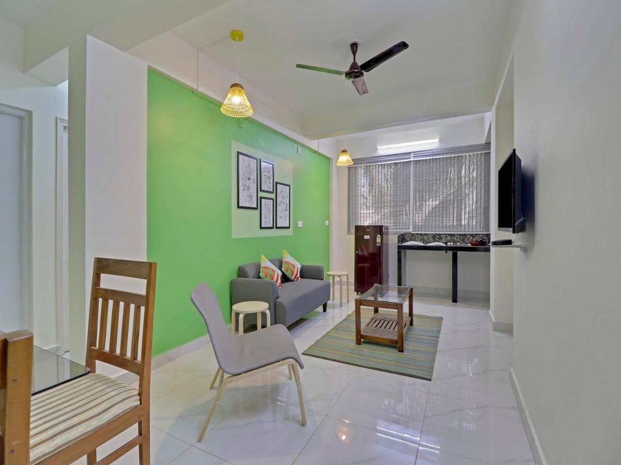 Luxury 2Bhk Apartment Near Calangute Baga Beach With Pool Exteriör bild
