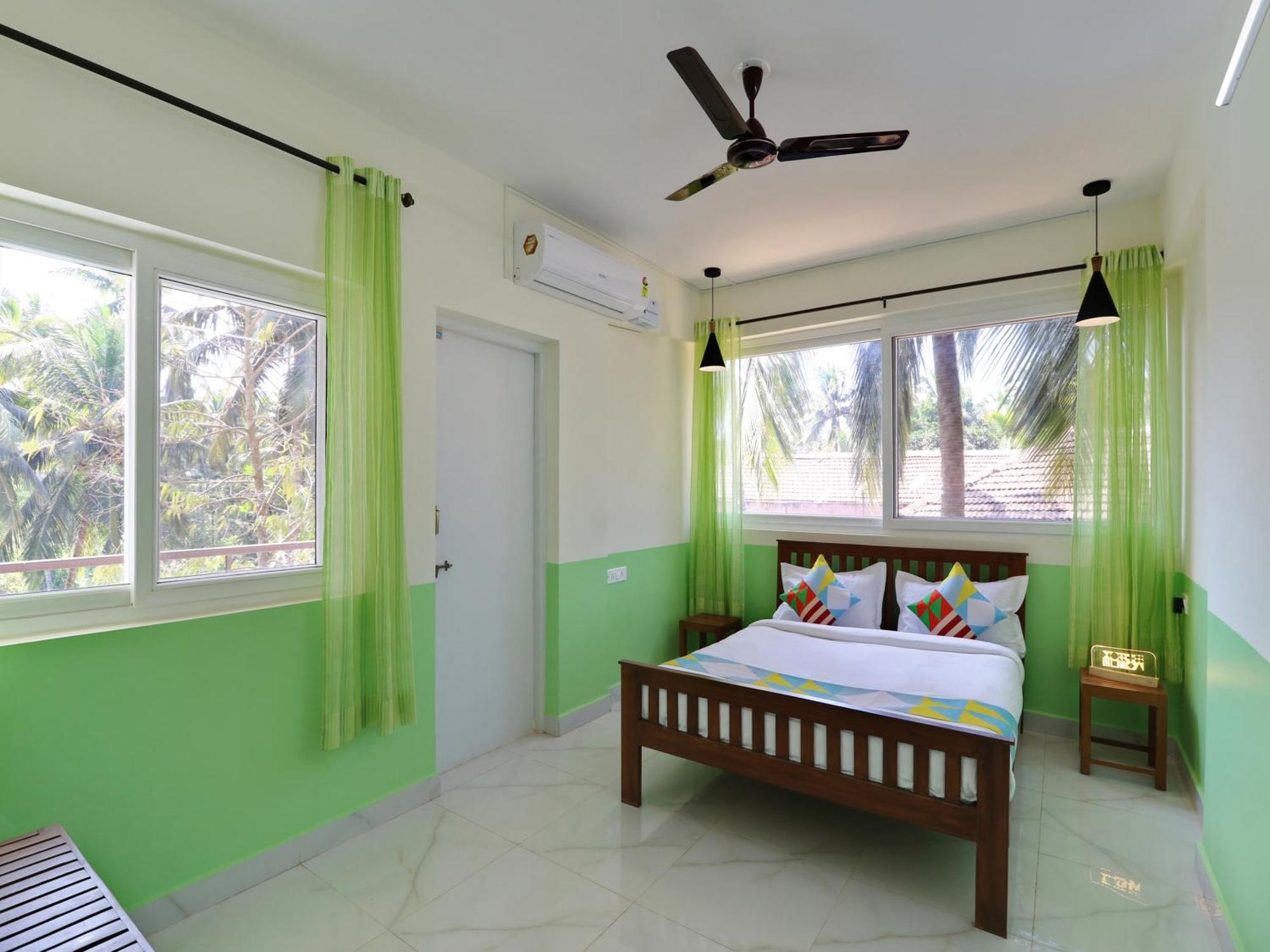 Luxury 2Bhk Apartment Near Calangute Baga Beach With Pool Exteriör bild
