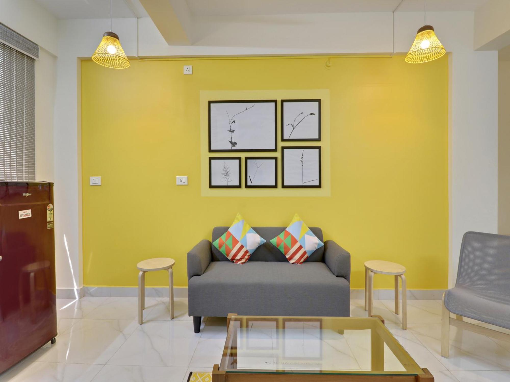 Luxury 2Bhk Apartment Near Calangute Baga Beach With Pool Exteriör bild